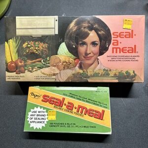 Vintage Seal-a-Meal Food Sealer w/ Box & Manual Kmart‎ Corp Retro Kitchen